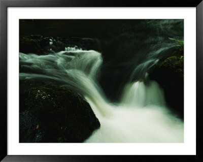 Waterfall Time Exposure, Harz/Hochharz National Park, Germany by Norbert Rosing Pricing Limited Edition Print image