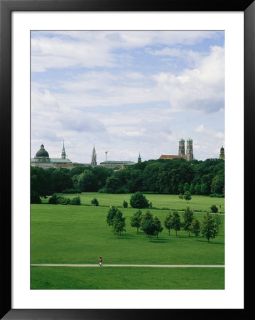 View Of The English Garden In Munich, Germany by Taylor S. Kennedy Pricing Limited Edition Print image
