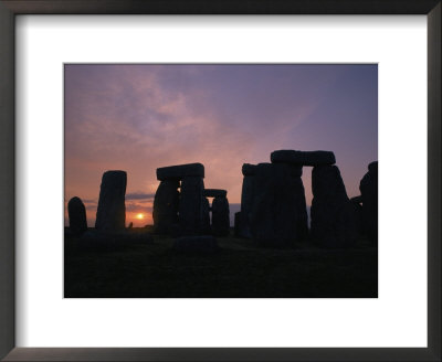 Stonehenge Seen At Twilight by Richard Nowitz Pricing Limited Edition Print image