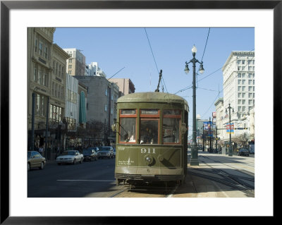 St. Charles Streetcar, New Orleans, Louisiana, Usa by Ethel Davies Pricing Limited Edition Print image