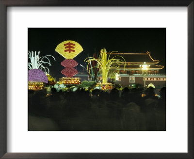 Decoration Symbolizing Harvest In Tian An Men Square, Beijing, China by Keren Su Pricing Limited Edition Print image