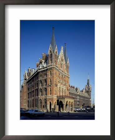 St. Pancras Railway Station, London, England, United Kingdom by Loraine Wilson Pricing Limited Edition Print image