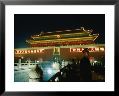 Gate Of Heavenly Peace In Tiananmen Square Bejing, China by Phil Weymouth Pricing Limited Edition Print image