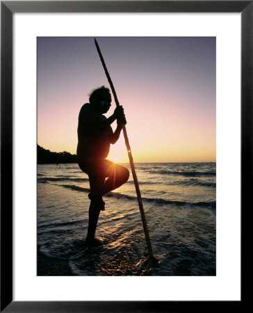 Aborigine, Darwin, Australia by Jacob Halaska Pricing Limited Edition Print image