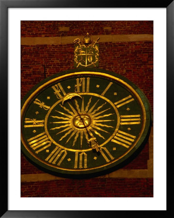 Historic Clock On Tower Of Wawel Cathedral, Krakow, Malopolskie, Poland by Krzysztof Dydynski Pricing Limited Edition Print image