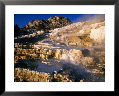 Minerva Terrace, Mammoth Hot Springs, Yellowstone National Park, Usa by John Elk Iii Pricing Limited Edition Print image
