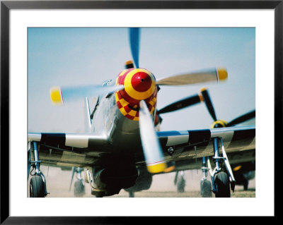 Wwii Aeroplane, War Birds Air Show, Oshkosh, U.S.A. by Lou Jones Pricing Limited Edition Print image