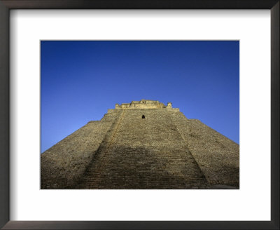 Pyramid, Uxmal, Maya, Mexico by Kenneth Garrett Pricing Limited Edition Print image