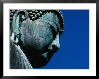 Detail Of Daibutsu Statue ('Big Buddha'), Built In 1252, Kamakura, Kanto, Japan by Eric Wheater Pricing Limited Edition Print image