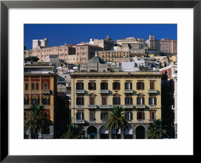 Buildings Of Via Roma Facing Port, Cagliari, Sardinia, Italy by Dallas Stribley Pricing Limited Edition Print image