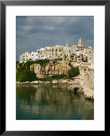 Town View From Punta San Francesco, Vieste, Promontorio Del Gargano, Puglia, Italy by Walter Bibikow Pricing Limited Edition Print image