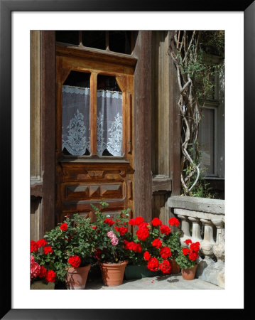 Entrance To Chalet Maria, Zermatt, Switzerland by Lisa S. Engelbrecht Pricing Limited Edition Print image
