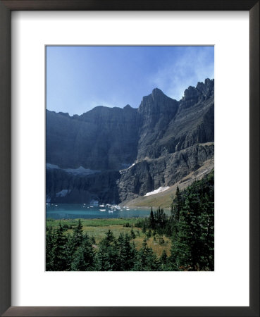 Iceberg Lake, Glacier National Park, Mt by Roger Leo Pricing Limited Edition Print image