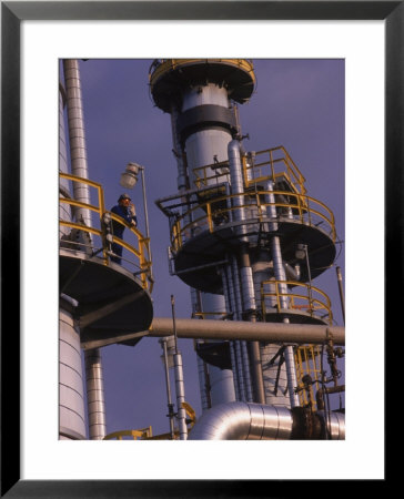 Exterior Of A Oil Refinery, Ohio by Ed Lallo Pricing Limited Edition Print image