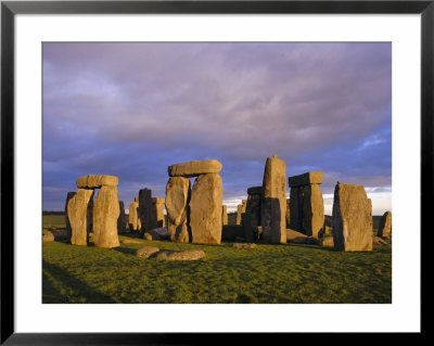 Stonehenge, Wiltshire, England, Uk by Charles Bowman Pricing Limited Edition Print image