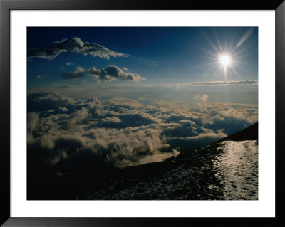 Sun Over Clouds At Mount Fuji, Mt. Fuji, Japan by Martin Moos Pricing Limited Edition Print image