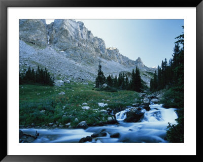 Scenic Stream Running Through A Valley In The Beartooth Mountains by Kate Thompson Pricing Limited Edition Print image