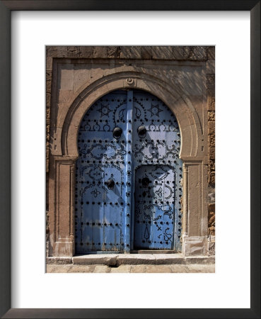 Doorway, Sidi Bou Said, Tunisia, North Africa, Africa by J Lightfoot Pricing Limited Edition Print image