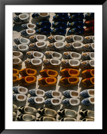 Miniature Wooden Clogs, Amsterdam, Netherlands by Martin Moos Pricing Limited Edition Print image