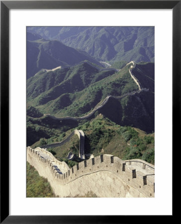The Great Wall Of China, China, Asia by Gavin Hellier Pricing Limited Edition Print image