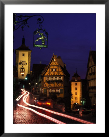 City At Night, Switzerland by Fogstock Llc Pricing Limited Edition Print image