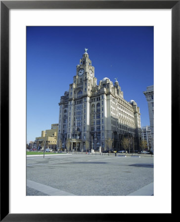 The Liver Building, Pier Head, Liverpool, Merseyside, England, Uk by Christopher Nicholson Pricing Limited Edition Print image