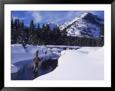 Fly Fishing, Taylor River, Co by Tom Stillo Pricing Limited Edition Print image