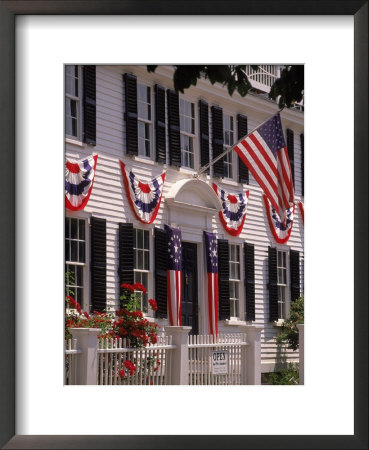 Fourth Of July, Main Street, Manchester, Ma by Kindra Clineff Pricing Limited Edition Print image
