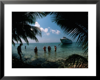Cruise Ship, La Ruta Maya, Rio Dulce, Guatemala by Kenneth Garrett Pricing Limited Edition Print image