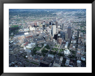 Aerial Of Downtown Denver, Co by Jim Wark Pricing Limited Edition Print image
