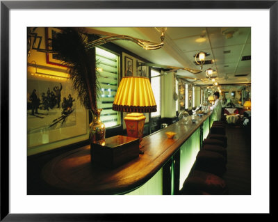 The Long March Bar At The China Club In Hong Kong by Eightfish Pricing Limited Edition Print image