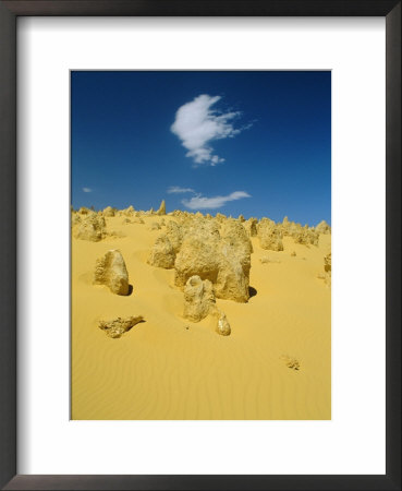 The Pinnacle Desert, Nambung National Park Near Perth, Western Australia, Australia by Gavin Hellier Pricing Limited Edition Print image