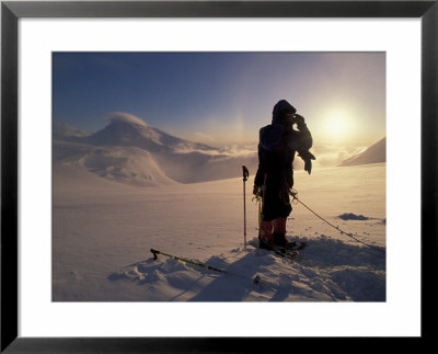 Climber Pepares For Climb On Mt. Mckinley, Alaska, Usa by Paul Souders Pricing Limited Edition Print image