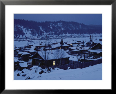 Winter View Of The Town Of Artybash by Dean Conger Pricing Limited Edition Print image