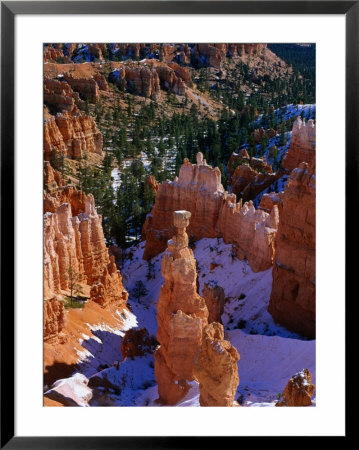 Thor's Hammer During Winter, Yellowstone National Park, Usa by Carol Polich Pricing Limited Edition Print image