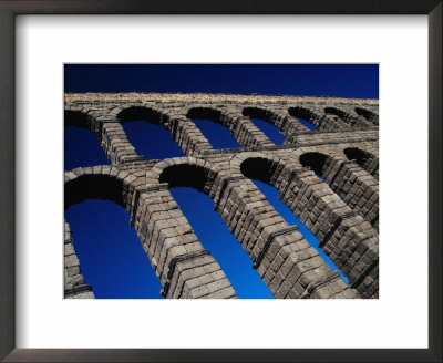 Roman Aqueduct Built In 1St Century Ad, Segovia, Castilla-Y Leon, Spain by Krzysztof Dydynski Pricing Limited Edition Print image