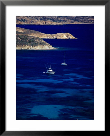Looking East From Above Capo Di Malfatano, Costa Del Sud, Italy by Damien Simonis Pricing Limited Edition Print image