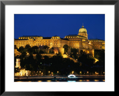 The Re-Constructed Royal Palace On Castle Hill, Budapest, Hungary by Martin Moos Pricing Limited Edition Print image