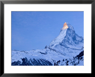 Matterhorn, Zermatt, Valais, Switzerland by Walter Bibikow Pricing Limited Edition Print image