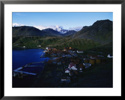 The Whaling Station At Grytviken, South Georgia Island by Maria Stenzel Pricing Limited Edition Print image