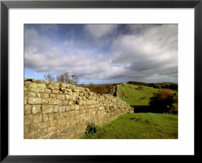 2Nd Century Roman Wall, Hadrian's Wall, Northumberland, England by Walter Bibikow Pricing Limited Edition Print image