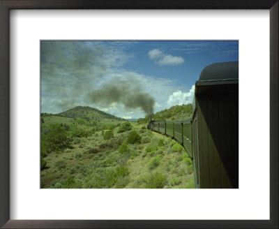 A Train Is Seen Approaching Osier, Colorado, August 7, 2005 by Deborah M. Baker Pricing Limited Edition Print image