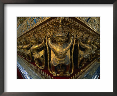 Garudas On Temple Of The Emerald Buddha, Wat Phra Kaew, Bangkok, Bangkok, Thailand by Anders Blomqvist Pricing Limited Edition Print image