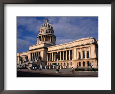 Exterior Of El Capitolio Nacional, Havana, Cuba by Rick Gerharter Pricing Limited Edition Print image