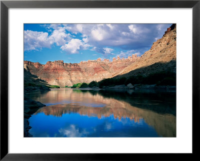 Colorado River And Canyon Walls At Sunrise, Colorado Plateau, Canyonlands National Park, Utah, Usa by Scott T. Smith Pricing Limited Edition Print image