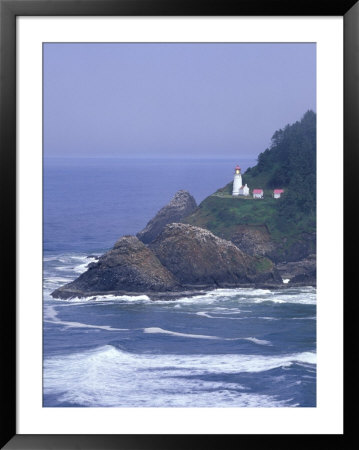 Heceta Head Lighthouse On Heceta Head, Oregon, Usa by Jamie & Judy Wild Pricing Limited Edition Print image