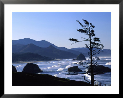 Cannon Beach From Ecola State Park, Oregon, Usa by Janell Davidson Pricing Limited Edition Print image