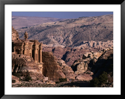 Al Deir Monastery, Built In 3Rd Century Bc, Petra, Ma'an, Jordan by Anders Blomqvist Pricing Limited Edition Print image