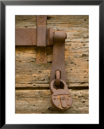 Old Padlock, Senj, Croatia by Russell Young Pricing Limited Edition Print image