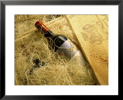 Open Crate With Bottles Of Wine by Chuck Burggraf Pricing Limited Edition Print image